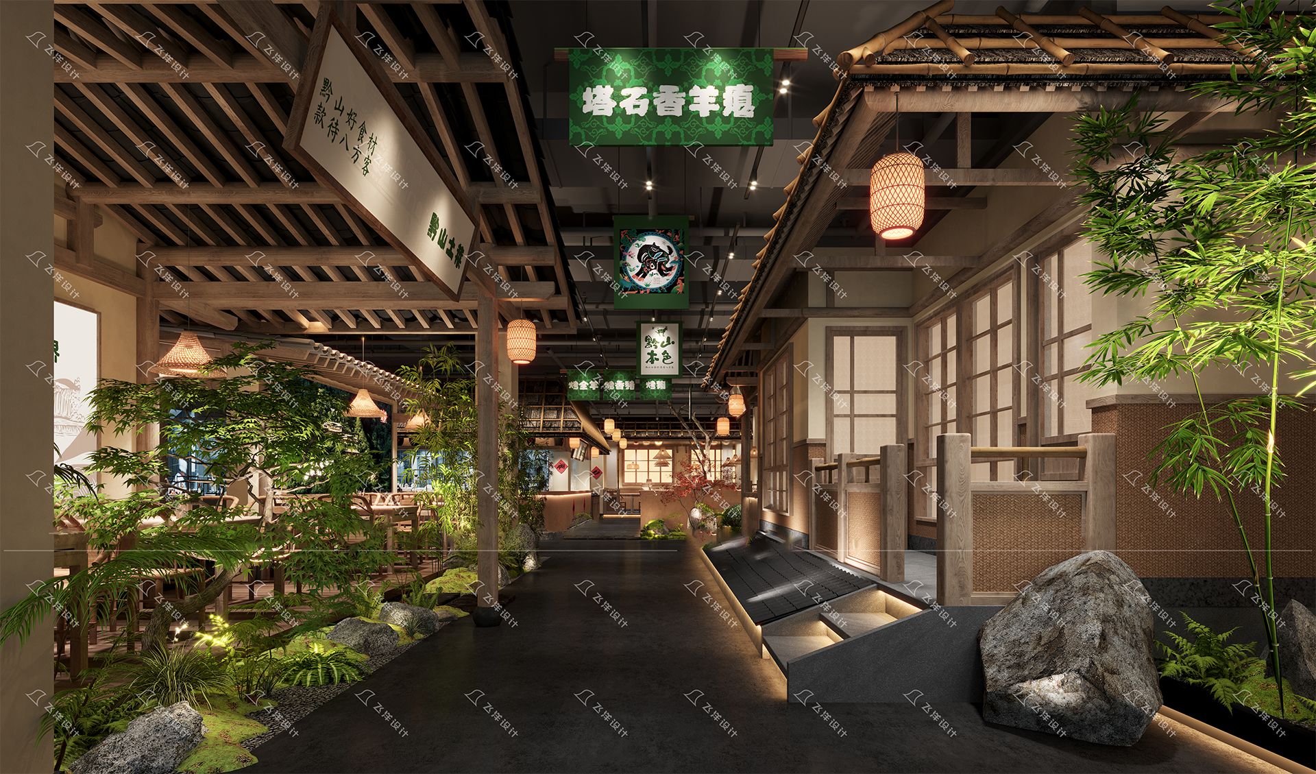 設(shè)計案例：貴州黔山市集農(nóng)貿(mào)市場